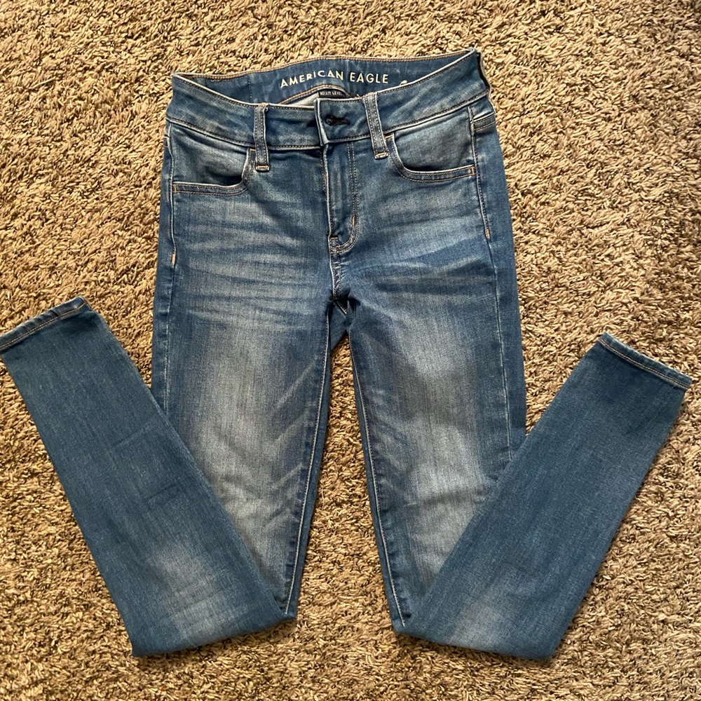 American Eagle- Ne(x)t Level Stretch jeans- Size 00 Regular